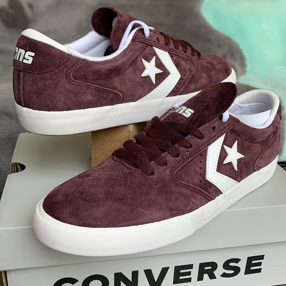 CONVERSE CHECKPOINT PRO OX BLACK CURRANT/WHITE MEN - Picture 7 of 16